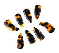 RiToEasysports Guzheng - Juego de 8 púas de silicona para citara china, púas profesionales reutilizables y antiadherentes para accesorios de instrumentos de cuerda (color escama)