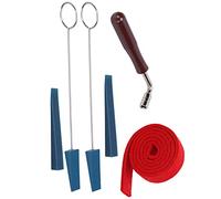 RiToEasysports Herramienta de Afinación de Piano - Llave de Pasador Profesional de Acero Inoxidable para Reparación de Instrumentos Musicales - Cabe en el Bolso Adecuado para Intérpretes