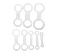 RiToEasysports Herramienta de Nivelación de Saxofón, Almohadilla de Anillos de Nivelación para Accesorio de Mantenimiento de Saxofón (SILVER)