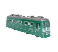 RiToEasysports Inercia Ferrocarril Retro con Ferrocarril de Neblina Toy de Aprendizaje Educativo, Juguete de Eléctrico de de Estilo Vintage, Diversión para Niños de 3 a 8 Años, Juego de Juego (Green)