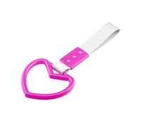 RiToEasysports JDM Tsurikawa Anillo Asa Correa Encanto PVC y Acero Nylon 24,5 Cm Parachoques Trasero Advertencia Anillo de Tracción para Interior Exterior Estilo Deriva para Entusiastas del