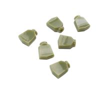 RiToEasysports Juego de Botones de Clavija de Afinación de Guitarra de Plástico de 6 Piezas, Botones de Clavija de Afinación de Fácil Control para Guitarra Eléctrica Acústica