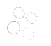 RiToEasysports Juego de Cuerdas para Mandolina de Acero Inoxidable, Sonido Claro y Duradero para Jugadores, Fácil de Instalar, 8 Piezas para Diferentes Tipos de Mandolina