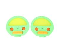 RiToEasysports Juego de Lanzar y Atrapar Pelotas, Juego de Lanzamiento de Pelotas para Ejercicios de Manos, Doble para Exteriores para la Playa, Picnics y Fiestas. (Green)