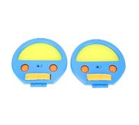 RiToEasysports Juego de Lanzar y Atrapar Pelotas, Juego de Lanzamiento de Pelotas para Ejercicios de Manos, Doble para Exteriores para la Playa, Picnics y Fiestas. (Blue)