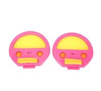 RiToEasysports Juego de Lanzar y Atrapar Pelotas, Juego de Lanzamiento de Pelotas para Ejercicios de Manos, Doble para Exteriores para la Playa, Picnics y Fiestas. (Pink)