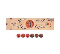 RiToEasysports Juego de Mesa de Curling de Mesa, Juguete Interactivo de Versión de Baloncesto Divertido con 6 Pelotas para Niños, Adultos, Familias