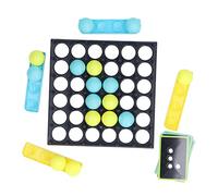 RiToEasysports Juego de Mesa Familiar, Interactivo de Precisión y Resistencia, Juego de Pelota Rebota Plástico 20,5 x 20,5 cm para Niños Padres Familia en Casa Reuniones Educación Divertida