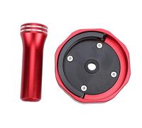 RiToEasysports Kit Adaptador Universal de Tapa de Gasolina para Detector de Fugas de Máquinas de Humo Automotrices, Herramienta de Prueba EVAP de Construcción Metálica que Se Adapta a Todos los