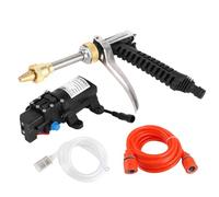 RiToEasysports Kit de Bomba de Lavadora de Alta Presión Potente de 12 V de 12V Lavadora de 130 PSI para la Limpieza del Hogar y el Jardín con Diseño Fácil de Usar y de Diseño Ergonómico Eficiente