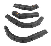 RiToEasysports Kit de Guardabarros para Rueda de Carrito de, Protector contra Salpicaduras Delantero y Trasero ABS, Cubierta de Aleta de Barro, Reemplazo de Ajuste Directo para E Z GO TXT 1994 a