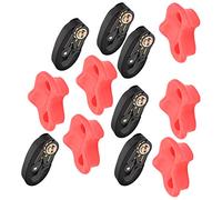 RiToEasysports Kit de Piedras de Escalada ABS para Niños, Bandas de Escalada Duraderas, Accesorio de Fitness Al Aire para Actividades de de árboles, Juego de 6 Piezas