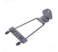 RiToEasysports Kit de Portero de Guitarra con Puente Enrollado para Guitarra de Jazz SG, Altura Ajustable y Protección de Cuerda, Instalación y Uso Fácil, Construcción Resistente Duradera, Perfecta