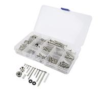RiToEasysports Kit de Tornillo de Guitarra Eléctrico Tornillos de Metal Juego para Reparaciones de Guitarra Simple (SILVER)