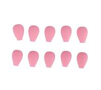 RiToEasysports Las Fundas para Brochas de Maquillaje de Silicona Suave a Prueba de Polvo Previenen Abolladuras, Paquete de 10 para Amantes del Maquillaje