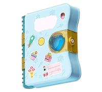 RiToEasysports Libro sorpresa mágico para niñas, juego de caja de papelería de joyería de princesa con divertidos accesorios sorpresa para imaginación y creatividad (azul cielo)