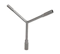 RiToEasysports Llave Allen 3 vías, herramienta reparación versátil aleación metal 8mm 10mm 12mm, llave hexagonal para mantenimiento bicicleta vehículo aficionados mecánicos