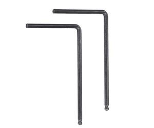 RiToEasysports Llave Allen para Guitarra, 2 PCS Truss Rod Allen Wrench Tool 4mm / 5mm Ball End para Acoustic Guitar(Black 5mm)