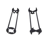 RiToEasysports Llave para Fregadero, Paquete de 2 Llaves para Lavabo de Acero Inoxidable, Diseño Hexagonal de 4 Mordazas, Se Adapta a Tuercas de 1 2 a 1 Pulgada para Cocina, Baño, Instalación y