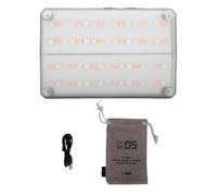 RiToEasysports Luz de Camping, Lámpara LED Portátil para Camping, Linterna 900 Lm, 7 Niveles de Brillo, 8 ángulos Ajustables con Recarga Rápida Tipo C para Senderismo Al Aire