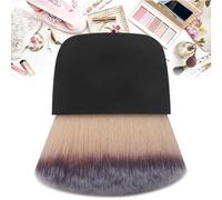 RiToEasysports MACOLA PORTABLE PROBABLE -CIBRO DE MACERA CON LA FIBRA DE VIDRIO SEAF PARA PEENTAS PODÍAS FELLAS, Plata, Ideal PARA Peaje Facial (BLACK)