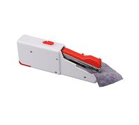 RiToEasysports Máquina de Grabado Portátil Handheld Mini Batería Máquina de Coser Eléctrica de Bricolaje Rojo para un Pequeño Acero de Plástico Acero para Viajes en Casa Pequeños