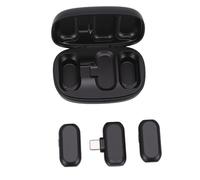 RiToEasysports Micrófono Inalámbrico, Cancelación de Ruido AI, Micrófono Lavalier de 24 bits, Alcance de 50 M para Creadores de Contenido, Vlogging y Transmisión en Vivo