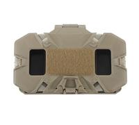 RiToEasysports Molle - Soporte para teléfono, soporte de pecho para pantalla de 4.7 a 6.7 pulgadas (caqui)