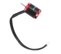 RiToEasysports Motor sin Escobillas para 1/24 1/18 RC Crawler, Linealidad de Baja Velocidad y Alta Torsión con 3 Juegos de Orificios para Tornillos M2 de 9 Mm, 10 Mm y 12,5