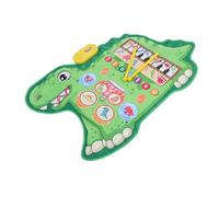 RiToEasysports Mujer Musical para Bebés de Patrón de Dinosaurio con Tambor, Ritmo Sense Educación Temprana Juguete, Salto y Toca el Estilo de Piano, Alfombra de Aprendizaje Segura y Robusta para