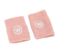 RiToEasysports Muñequeras Deportivas Muñequera Deportiva Poliéster Algodón 8 X 10 Cm Absorción del Sudor Muñequera de Alta Elasticidad para Hombres Mujeres Gimnasio Correr Baloncesto Tenis (Pink)