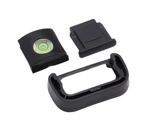 RiToEasysports Ocular del Visor de la Cámara, Silicona Suave con Nivel de Burbuja y Cubierta para Zapata para Cámara A7C