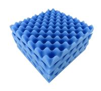 RiToEasysports Paneles Acústicos de Insonorización de Espuma de Huevo para Cine en Casa KTV 12 Uds 30X30X5Cm Espuma Ecológica Negro/Rojo/Gris/púrpura/Azul (Blue)