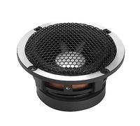 RiToEasysports Par de Altavoces para Coche de 3 Pulgadas, Altavoz de Rango Medio de Hierro y Aluminio, Potencia Máxima de 100 W, Alta Sensibilidad, Sonido Claro, Fácil Instalación para Puerta de