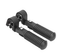 RiToEasysports Par de Clavijas para el Pie de Motocicleta para el Protector del Motor de 1 Pulgada, Pedales de Carretera Anti-Ropa Aptos para Vulcan (Black)