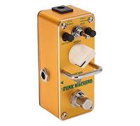 RiToEasysports Pedal de Efectos Guitarra, Auto Wah Single con True Bypass y Conexión 1/4 Pulgadas Mono para Músicos en Directo Estudio y Práctica en Casa