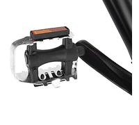 RiToEasysports Pedales de Bicicleta, 1 par de Pedales de Bicicleta de Montaña Antideslizantes de Aleación de Aluminio con Diseño de Borde de Diente de Sierra para Bicicletas Plegables de