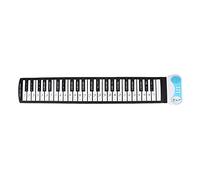 RiToEasysports Pegatina de Teclas de Piano Extraíble con Notación de Música, Etiquetas de Instalación Simples para 88 Teclas Piano, de Aprendizaje o Teclado para Principiantes (Transparente)