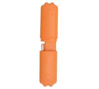 RiToEasysports Peine de Mascotas de Doble Extremo, Peine de Masaje de Aseo Profesional, Reduce el Arroyo Fácil de Agarre con Cobertura para Viajes en Casa (Orange)