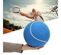 RiToEasysports Pelota de Tenis Inflable, Grande 20 cm Juguete para Mascotas con Red de Goma para Jugar y Relajarse for Niños Adultos y Perros