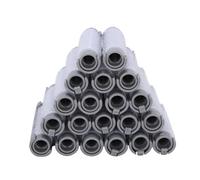 RiToEasysports Perm Sticks Fluffy Hair Roller -Locken -Hairdry Hairdresser Tool Kit para Peinar en Casa, Salón 20pcs Cabello Rosa Permanente Palitos (GRAY)