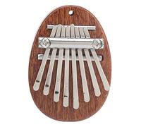 RiToEasysports Piano De Pulgar, Mini Kalimba De Dedo Portátil De 8 Teclas De Caoba con Colgantes Exquisitos para Niños Amigos