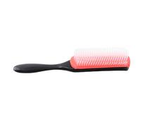 RiToEasysports Pincel de Amortiguación con 9 Hileras para el Cabello Rizado Más Liso, el Cuero Cabelludo de Masaje, Previene el Secado del Cabello, para Viajar, Equipo de ABS Negro