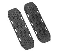 RiToEasysports Placa de Escape RC Escalera de de Plástico Placa de Escape Antideslizante 1 par 68 X 20 X 3,5 Mm Diseño de Empalme de 2 Piezas de Plástico para Coche RC 1 18 24 para AXIAL SCX24 (BLACK)