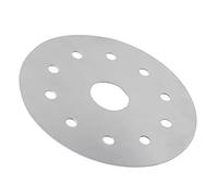 RiToEasysports Placa Difusora de Calor de Acero Inoxidable para Estufa de Gas y Placa de Inducción, Evita Quemaduras, Ideal para Cocción Lenta, 1 ud. (Diámetro 13,8 CM)