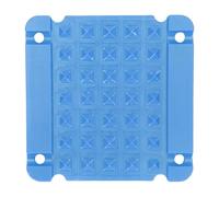 RiToEasysports Placa Fija con Pesas con 2 Correas, Panel de Montaje con Pesas para Entrenamiento para Ropa Seca (BLUE)