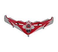 RiToEasysports Planeador RC de Espuma EPP, Avión de Control Remoto de 2,4 GHz con Luz LED y Giroscopio para un Vuelo Estable, Resistente a Caídas Durante 14 Años (Roja 2 baterías)