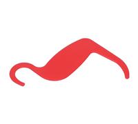 RiToEasysports Plantilla de Maquillaje Impermeable Cheekbone Nariz Cownbow Contour Plantillas de Contorno para Maquillaje Rápido y Simple para Mujeres (rojo)