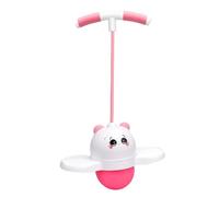 RiToEasysports Pogo Ball - Pelota de Plástico para Saltar con Que Promueve el Equilibrio y Las Habilidades de Coordinación para Niños de 5 Años en Adelante, Juegos en Interiores y Exteriores (Pink)