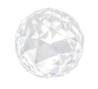 RiToEasysports Prisma de Bola de Cristal de Corte Transparente para Decoración, Detalles de Corte de Diamante, Hermosa Decoración del Hotel en Casa, para los Amantes de los Vidrio/cristal (60